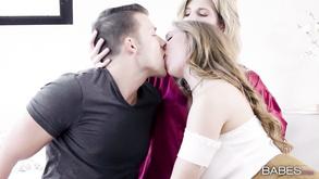 Cory Chase and Lena Paul crazy threesome sex